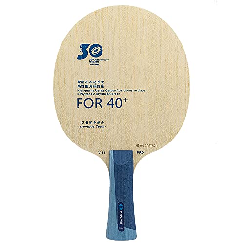 30th Version V14 V-14 pro Table Tennis Blade arylate Carbon Fiber Offensive PING Pong Racket (FL)