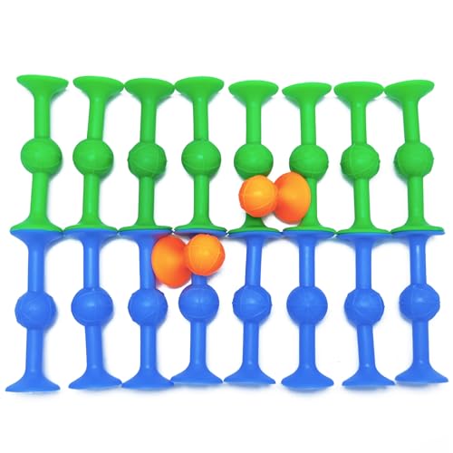 18pcs of Suction Cup Darts, A Set of Games with Strong Suction Power, Made of Silicone Material. Suitable for Board Games, Family Games, and Perfect for Enjoying with Friends and Family