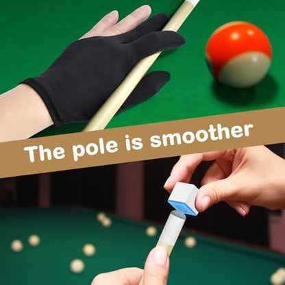 Billairds cue Stick Pool Sticks 2-Piece 57 Inch Wooden Billiard Cue Hard Wood Pool Cues 20 oz Economic Cues Good for House and Bar Use American Pool Game