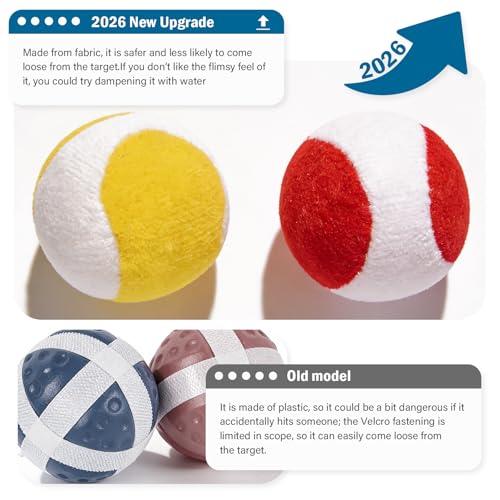 Best Pool Toys for Kids Teen Adult, Inflatable Dart Board Toss Pool Games with 10 Sticky Balls, Swimming Pool Floats Toys for Yard, Beach, Indoor & Outdoor Play, Summer Party Birthday Gift Age 4-12