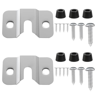CyeeLife Dartboard Mounting Bracket,Dartboard Hanging Bracket for Steel Dart Games,Dart Accessories Kits (2 Set) - color: 2 Set