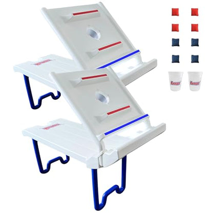 Pointz Game Set: Rampz Game Essentials – Unique Toss Game for Indoor or Outdoor Fun, Perfect for Parties, Bars, Basements, Backyards & More