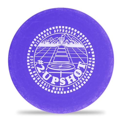 Lightning Disc Golf 3-Disc Set – #2 Upshot (2 | 4 | 0 | 1), #2 Hookshot (6 | 5 | -1 | 2), #1 Driver (7 | 4 | -2 | 2) – Sure Grip Plastic for Beginners - Contains Putter Midrange & Driver