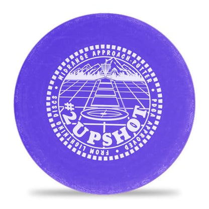 Lightning Disc Golf 3-Disc Set – #2 Upshot (2 | 4 | 0 | 1), #2 Hookshot (6 | 5 | -1 | 2), #1 Driver (7 | 4 | -2 | 2) – Sure Grip Plastic for Beginners - Contains Putter Midrange & Driver