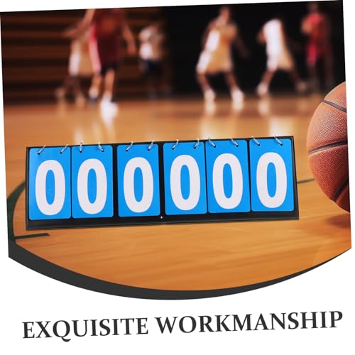 Table Tennis Score Counter Board Flipping Scorekeeper for Basketball Volleyball and Baseball Numbers Safe and Practical Design for Judges and Sports Events