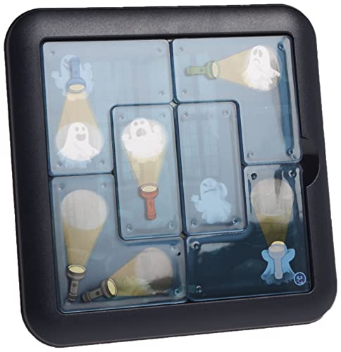SmartGames Ghost Hunters Logic Puzzle Game with 60 Glowing Challenges for Ages 6+