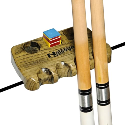 Cue Rest Cue Stick Holder Pool Cue Holder - style: Wood-4 Holes