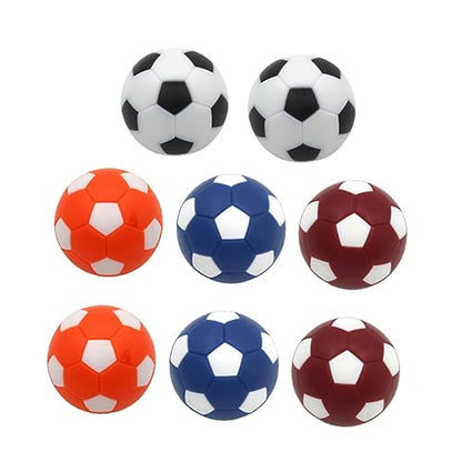 8pcs Tabletop Soccer Ball Table Football Ball Mini Replacement Footballs
