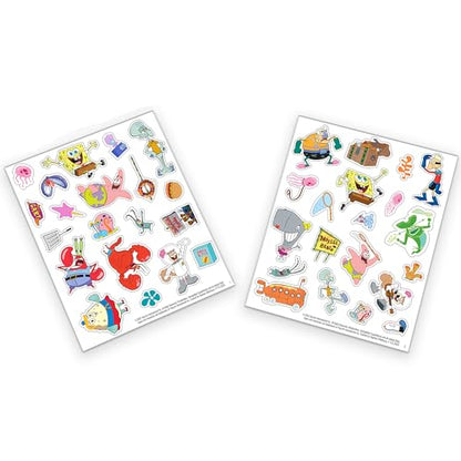 Spongebob Squarepants - Magnetic Creations Tin - Dress Up Play Set - Includes 2 Sheets of Mix & Match Dress Up Magnets with Storage Tin. Great Travel Activity for Kids and Toddlers! - style: Spongebob