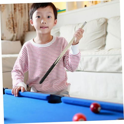 Abaodam 2Pcs Pool Cue for Lightweight Wooden Billiard Cue Sticks Portable Short Design for Easy Carrying for Beginners and Teens