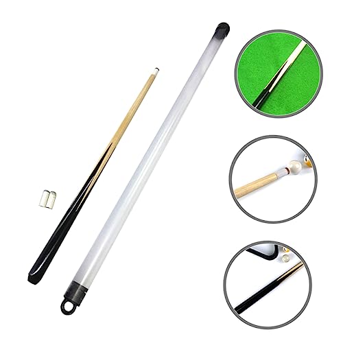 Holibanna Wooden Billiard Cue Stick Pool Cue for Lightweight and Portable for Learning and Fun for Boys