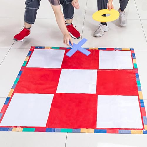 Toss Game - Large Outdoor Lawn Activity Set, Giant Yard Activity | Beanbag Throw Strategy Play Grid Game | Family Friendly Yard Entertainment Equipment, for Kids Family Gathering