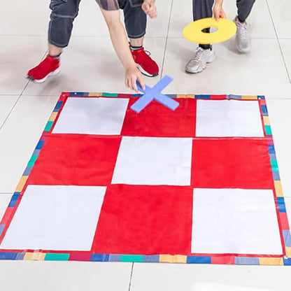 Toss Game - Large Outdoor Lawn Activity Set, Giant Yard Activity | Beanbag Throw Strategy Play Grid Game | Family Friendly Yard Entertainment Equipment, for Kids Family Gathering