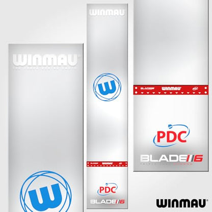 WINMAU Dart Mat with Throw Line for Soft Tip and Steel Tip - Available in Outshot and Clearzone Style - style: Clearzone