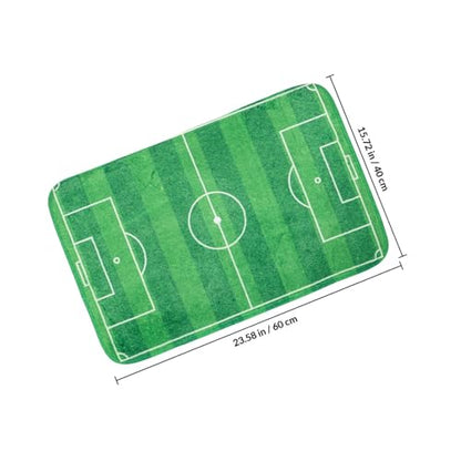 BESPORTBLE Kids Tabletop Football Game Mat Simulated Mini Soccer Field Play Mat for Boys and Girls Indoor Fingertip Foosball Toy for Party Fun