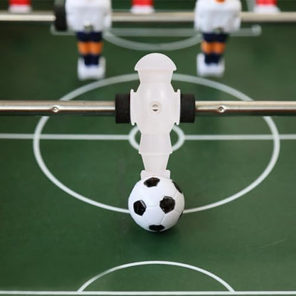 Homoyoyo 4pcs Foosball Men Replacement, Football Players Parts Foosball Man Table Player Football Machine Accessories - color: White