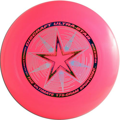 Discraft Ultrastar Ultimate Discs 1 & 2 Packs, Standard Size, for Competitive & Casual Play - color: Red