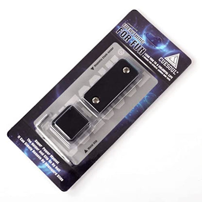 CUESOUL Billiards Magnetic Pool Cue Chalk Holder for Billiard Belt Clip - color: Black
