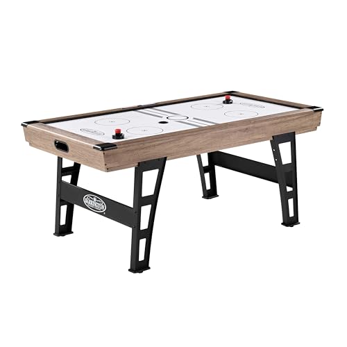 Barrington Billiards Air Hockey Table with Accessories, Perfect for Family Game Rooms | with Accessories - style: 6 Ft. Grant
