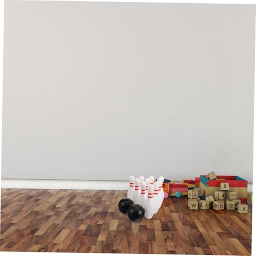 1 Set Bowling Set Jumbo Educational Bowling Balls Pins for Play Durable Plastic Enhances Hand Eye Coordination Math Skills for Family Gatherings and Parties