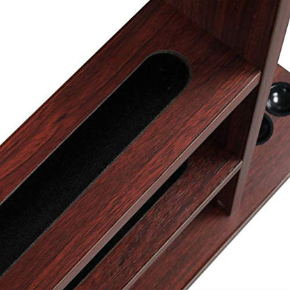 Thxbyebye 76X11X77.5cm Wall Cue Rack, Pool Cue Stick Holder, Improved Direct Wall Mounting Cue Rack Only (Cues, Balls and Ball Rack not Included)