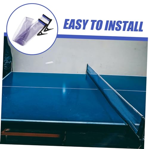 VICASKY 1set Outdoor Table Tennis Net with Rack Easy to Install for Backyard Games and Family Fun Portable Table Tennis Equipment