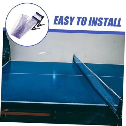 Toddmomy 1set Outdoor and Indoor Table Tennis Net Portable and Replacement Net with Frame for Backyard and Garden Sports Activities