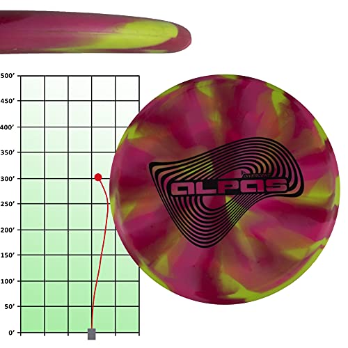 Divergent Discs ALPAS Putt and Approach Disc in Flexible StayPut Rubber from
