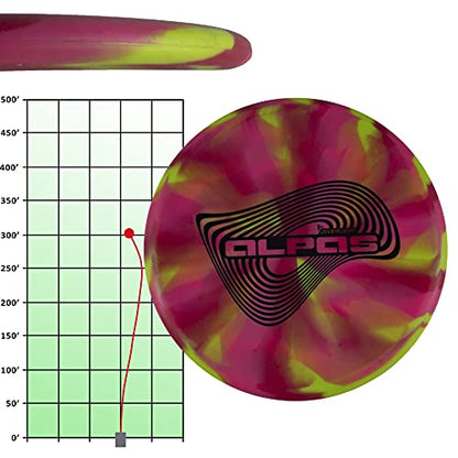 Divergent Discs ALPAS Putt and Approach Disc in Flexible StayPut Rubber from