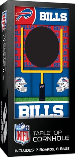 MasterPieces Officially Licensed NFL Tabletop Cornhole for Adults - style: Buffalo Bills
