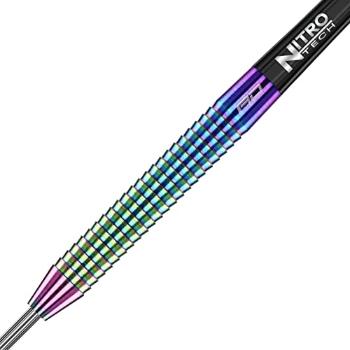 RED Dragon Razor Edge Spectron - Tungsten Professional Steel Darts Set with Flights and shafts - Available in 20g, 22g, 23g, 24g, 26g