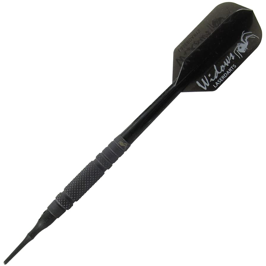 Black Widow Soft Tip Tungsten Darts Knurled Barrel 20 Gram