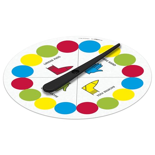 Hasbro Gaming Twister Partyspiel für Familien und Kinder, Twister Spiel ab 6 Jahren, klassisches Spiel für drinnen und draußen - style: Twister Classic