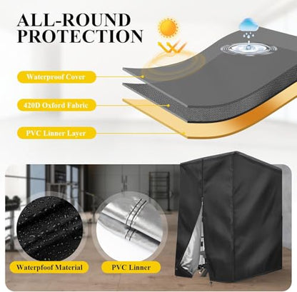 Basketball Arcade Cover Compatible with Lieetoun, 420D Waterproof Indoor Basketball Hoop Covers - 29.5" L x 24" W x 64" H, Shooting Machine Arcade Basket Ball Game Case (Cover Only) - size: 29.5"L x 24"W x 64"H