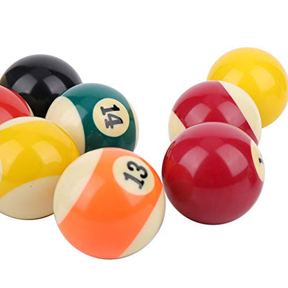 RiToEasysports Regulation Billiard Balls, 2.3in Professional Pool Ball Set Replacement for Home, Professional, Tournament, and Recreation Use