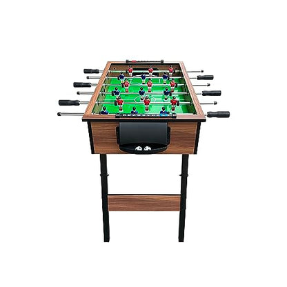 KICK Rattler 36" Foosball Table – Portable Indoor Game Table - color: Brown