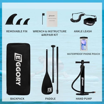 Inflatable Paddle Board,Stand Up Paddle Board Set, Extra Wide SUP Board with Removable Fin, Floating Paddle, Hand Pump, Waterproof Phone Pouch,Traveling Board - color: TT green/Kayak Seat