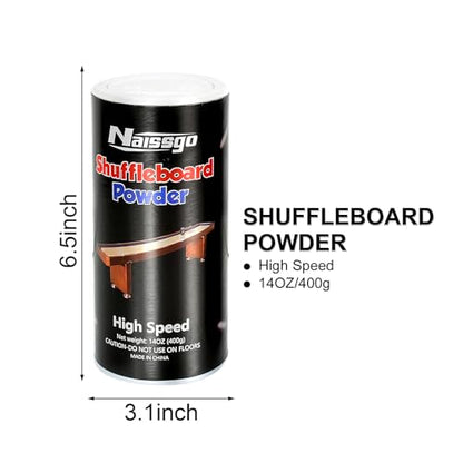 Shuffleboard Sand Wax Shuffleboard Powder Set with Small Brush & Pan - style: 4 Cans High Speed