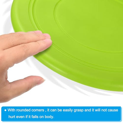 PATIKIL Flying Disc, Flying Discs Soft Waterproof for Dog Outdoor Playing Sport Game - color: Green