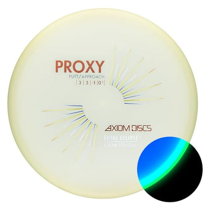 Axiom Discs Total Eclipse Glow 2.0 Proxy Disc Golf Putter (Colors May Vary)