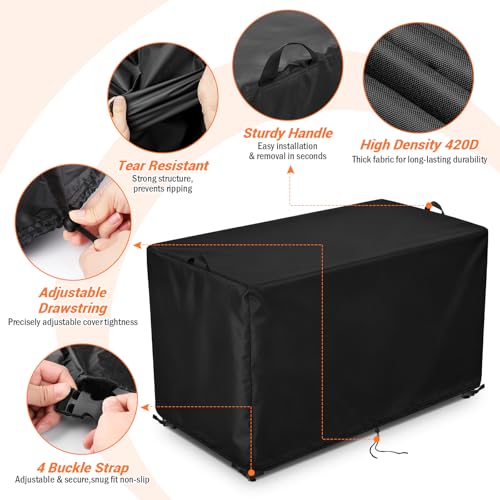 Air Hockey Table Cover Dustproof Table Top Air Hockey Cover for Home Game Room - size: 59.5"L x 28.5"W x 35"H