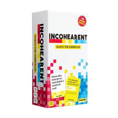 Incohearent by Relatable – Guess the Gibberish Party Game for Adults, Funny Card Game Activity for Groups, Bachelorette Party Favorite, Summer Fun for Game Night, Travel-Friendly with 300 Cards - style: Core Game