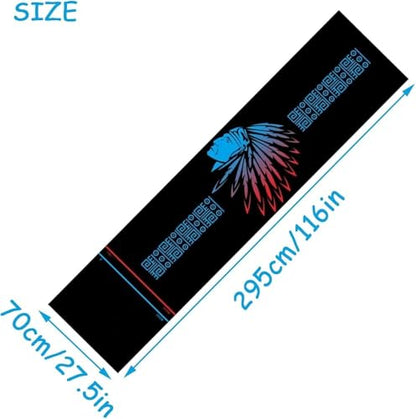 Rubber Stable Protection Carpet, Non-Slip Dart Carpet Rubber Dart Floor Mat, Dart Training Carpet with Throwing Line, Suitable for All Darts