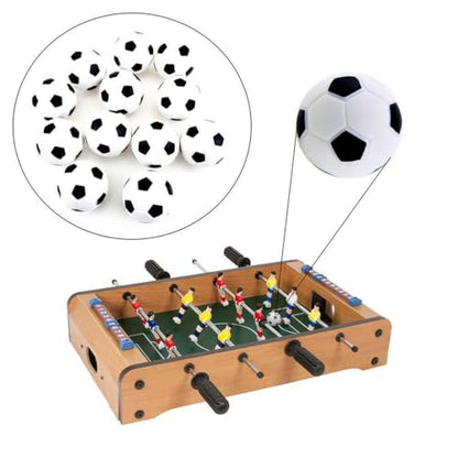 BESPORTBLE 12 Pcs 31Mm Mini Foosball Table Balls Replacement Soccer Balls for Table Football Games