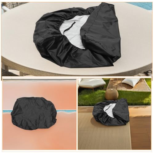 Kisangel 3pcs Foosball Table Cover Oxford Cloth 210d Waterproof Billiard Soccer Protector Waterproof Rectangular Patio Table Chair Sofa Cover Game Accessories