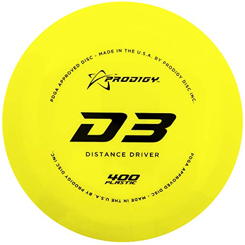 Prodigy Disc 400 D3 Driver | Stable Disc Golf Distance Driver | Extremely Durable | Designed for All Players | Colors May Vary