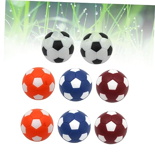 8pcs Tabletop Soccer Ball Table Football Ball Mini Replacement Footballs