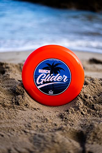 Dynamic Discs Beach Glider Flying Disc, Catch and Throw Frisbee Discs Golf, Predictable Flight Pattern, 175g+, Red - color: Red