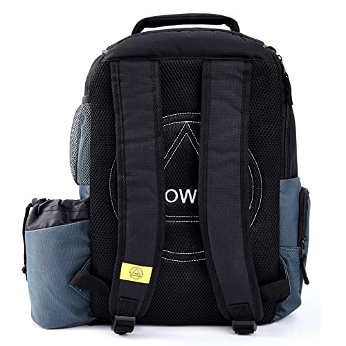 Disc Golf Bag, Multiple Storage Pockets Shuttle Disc Golf Bags Backpack, Lightweight Durable Easy to Carry Disc Golf Backpack with 20+ Disc Capacity for Beginner, Hobbyist, Adults