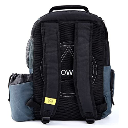Disc Golf Bag, Multiple Storage Pockets Shuttle Disc Golf Bags Backpack, Lightweight Durable Easy to Carry Disc Golf Backpack with 20+ Disc Capacity for Beginner, Hobbyist, Adults
